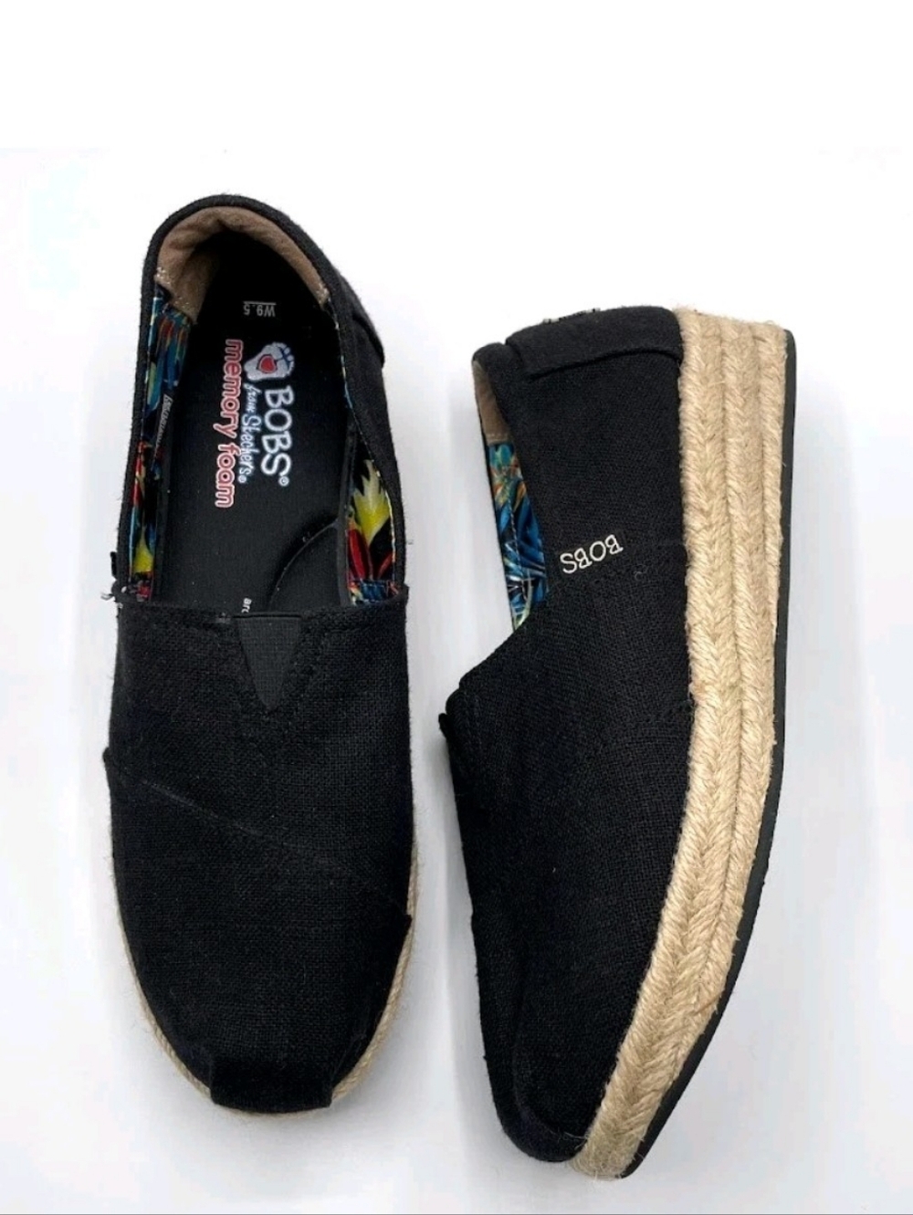 BOBS from Skechers Black Slip-On Loafers